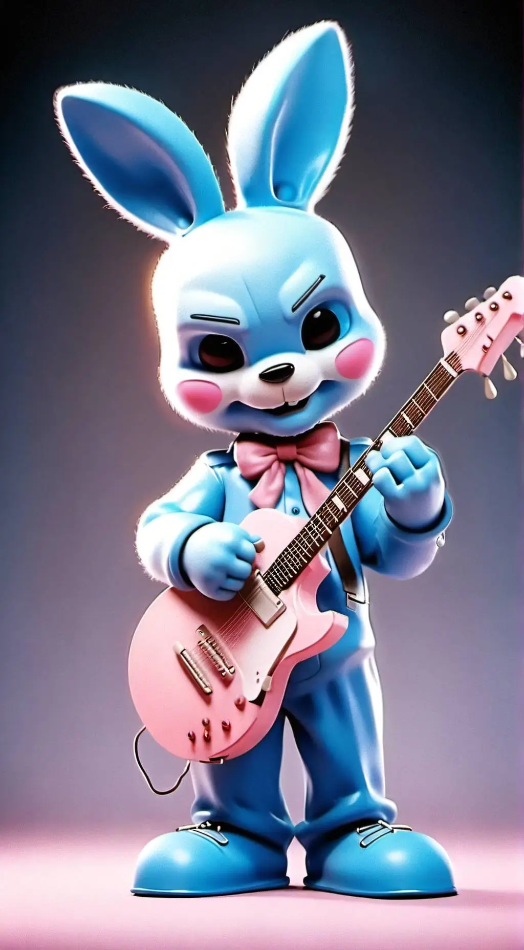 ai character: toy bonnie background