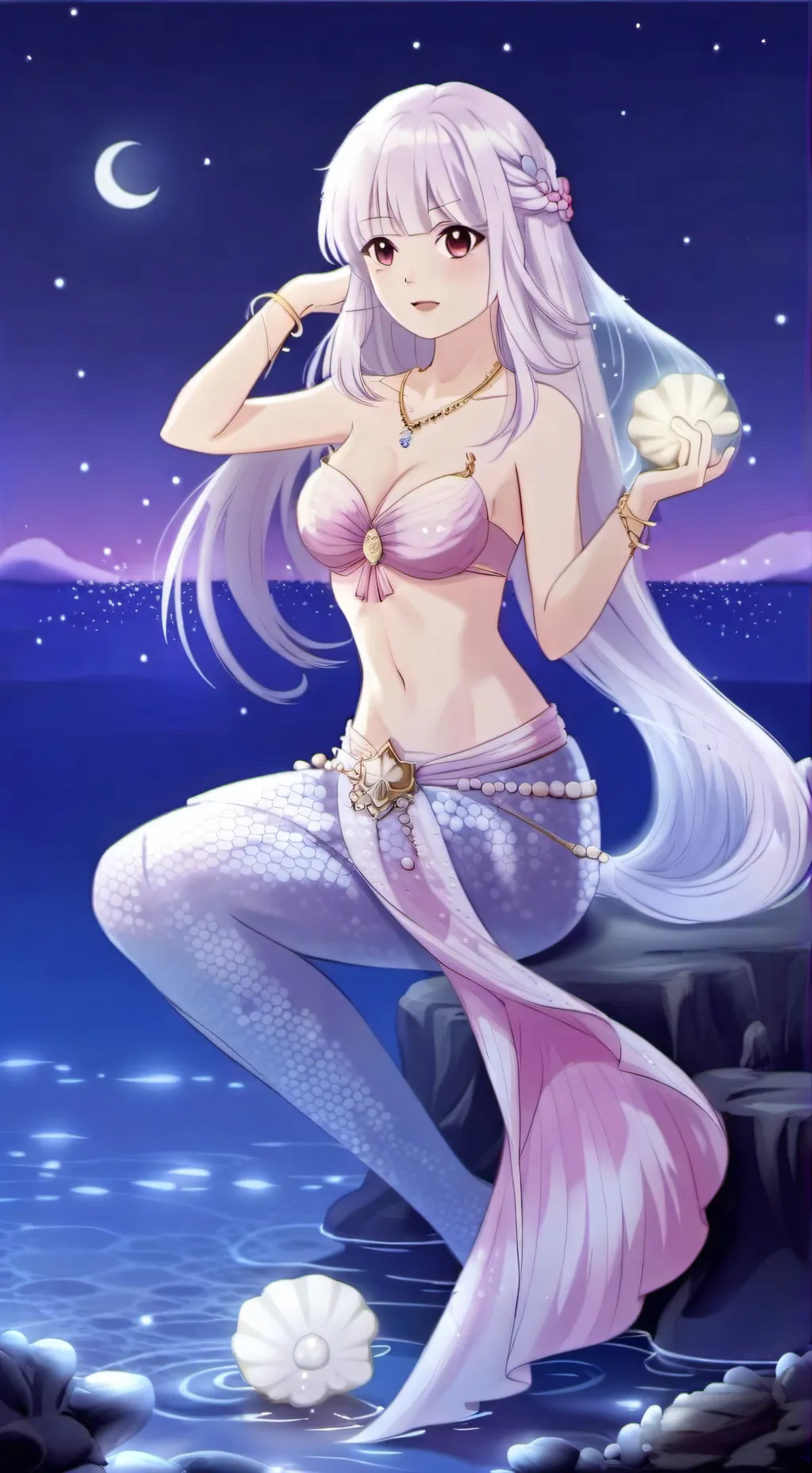 ai character: Princess aurora background