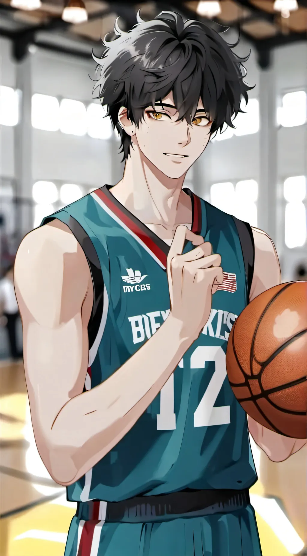 ai character: Rio Francis  background