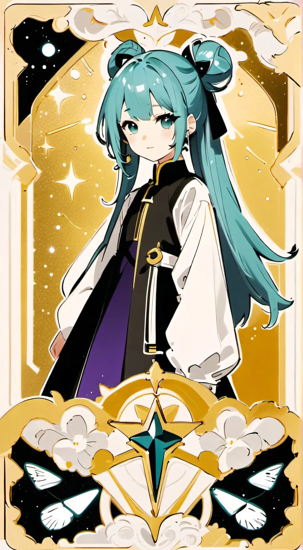 ai character: Hatsune Miku background