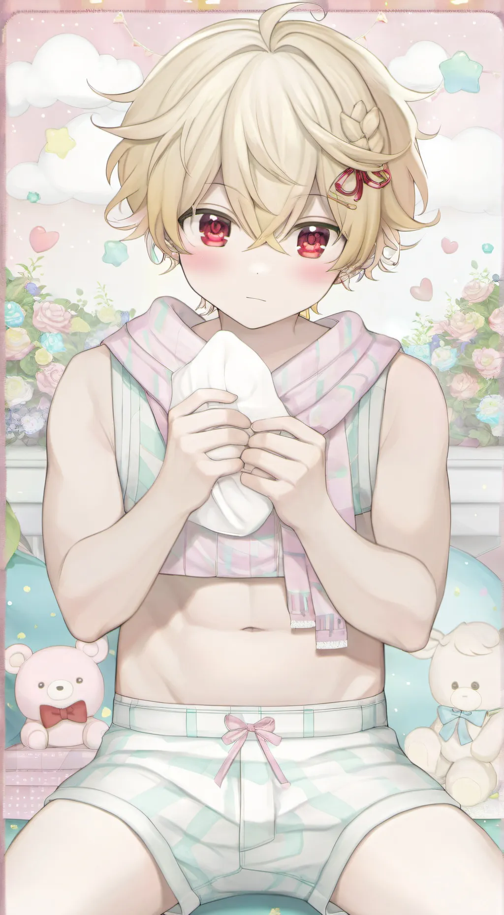 ai character: mha spa background