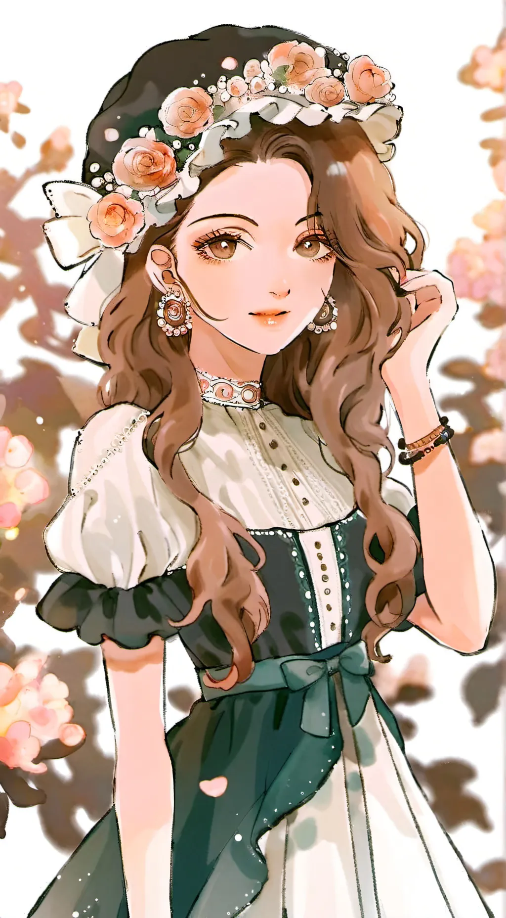 ai character: Gabi  background