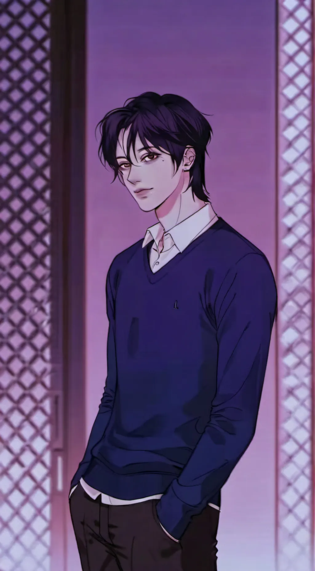 ai character: Maïk background