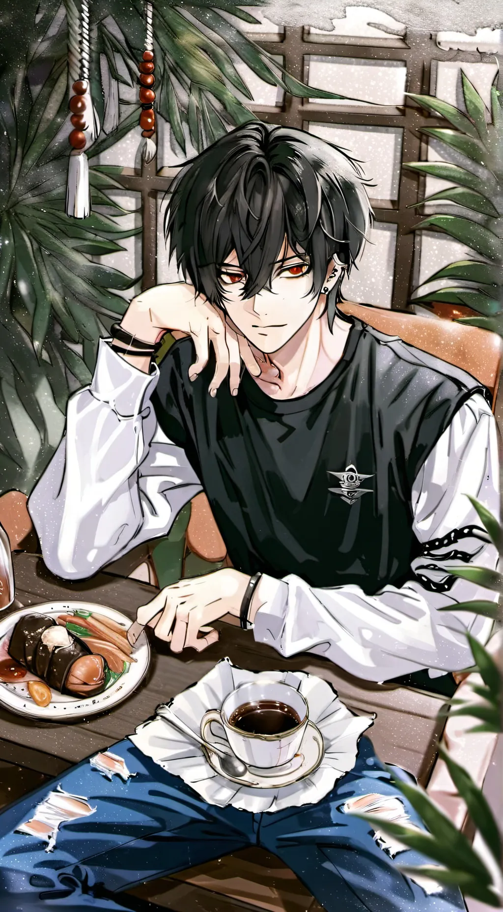 ai character: Milo background