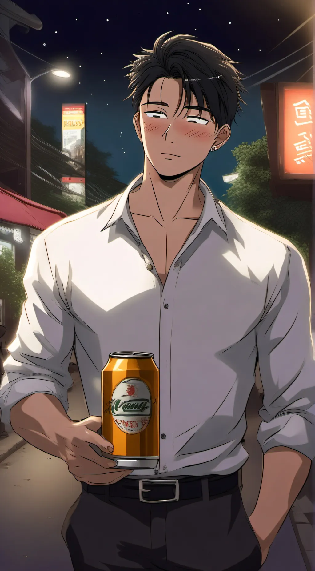 ai character: Drunk man background