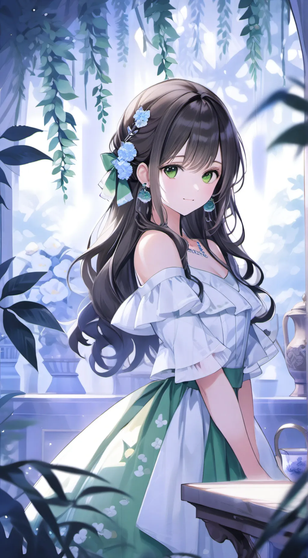 ai character: Connie background