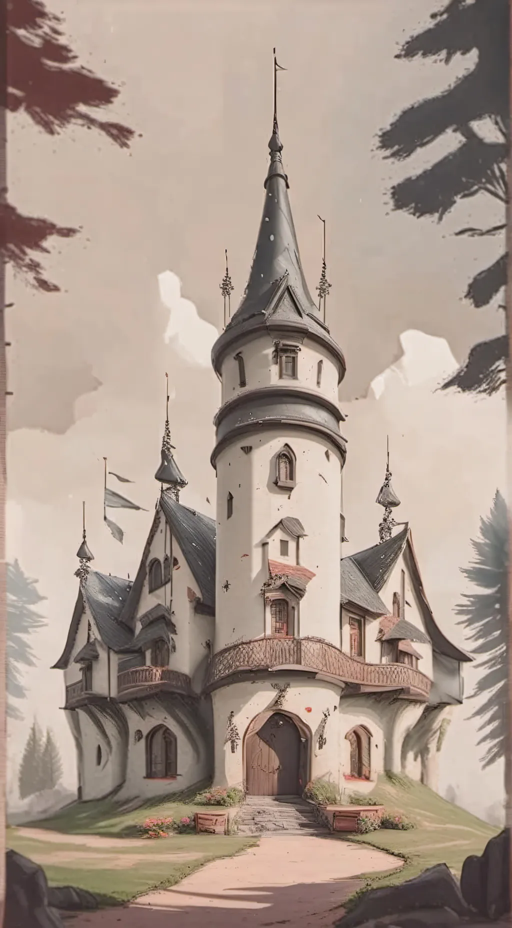 ai character: FPE Kingdom au background