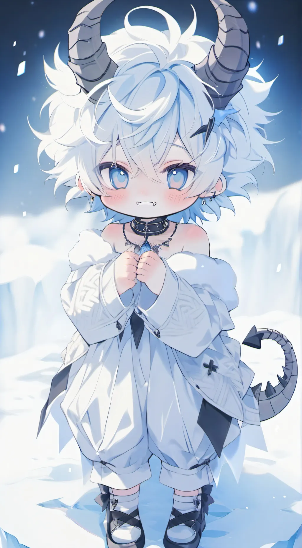 ai character: ❄️Shai❄️ background