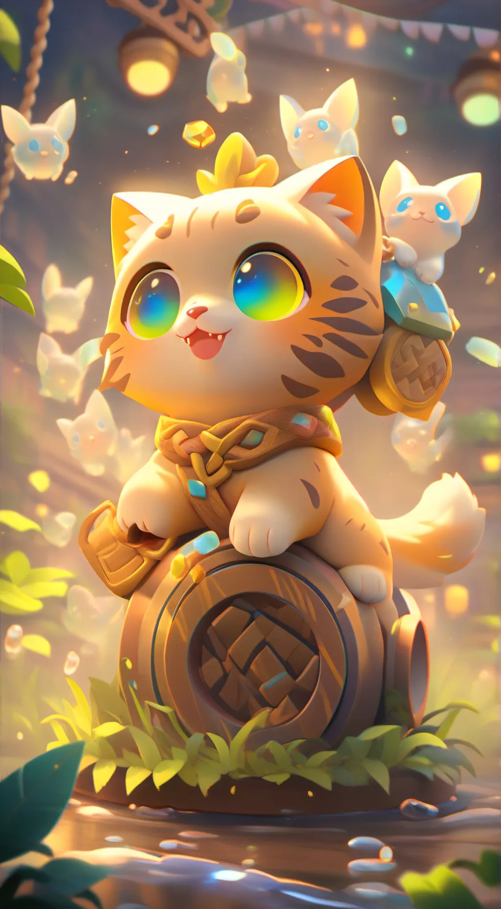 ai character: gato jaker background