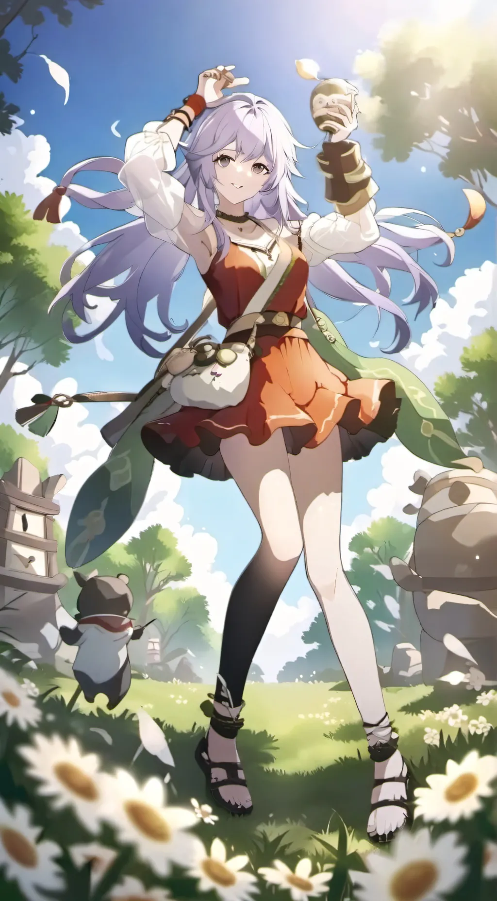 ai character: Sprunki hates you background