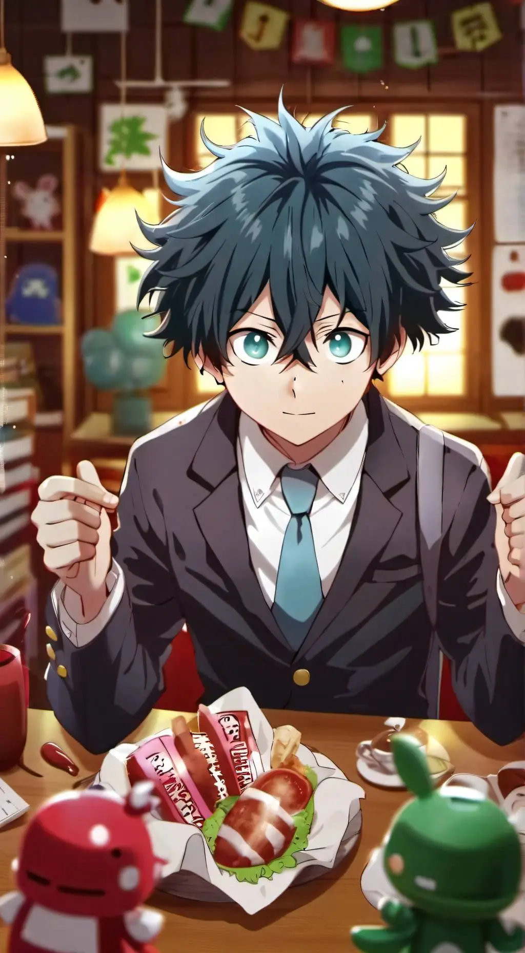 ai character: MHA! background