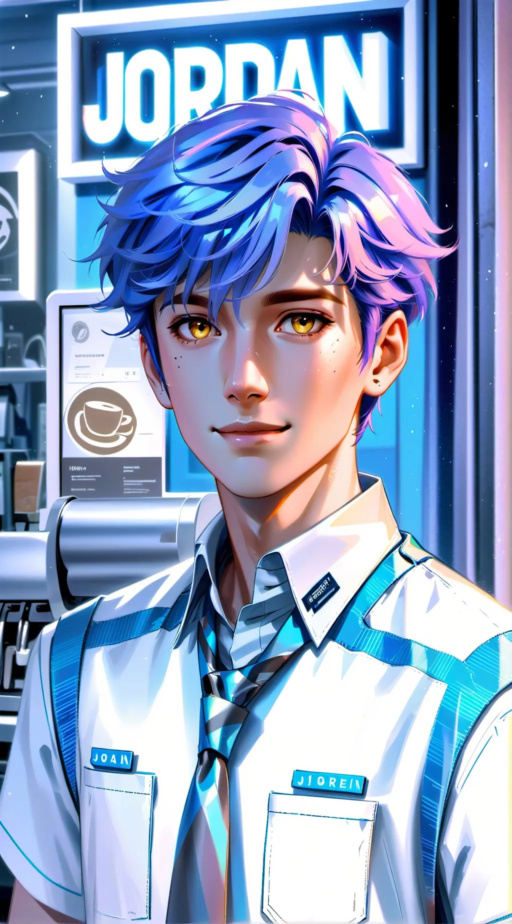 ai character: Jordan background