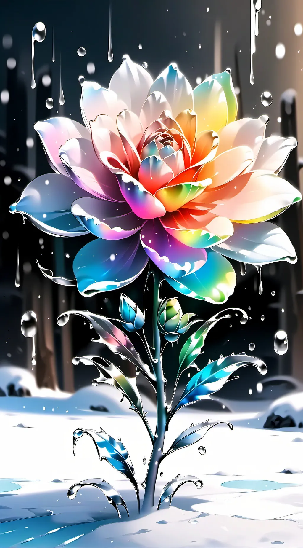 ai character: DW Winter background