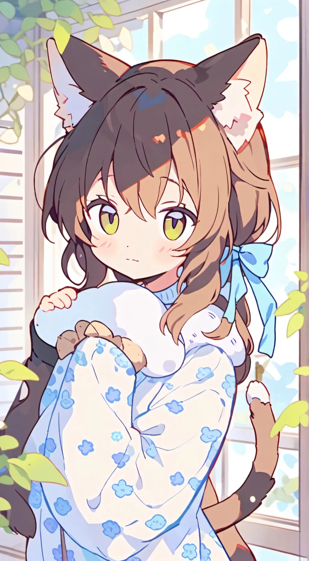 ai character: Sunbathing Spirit background