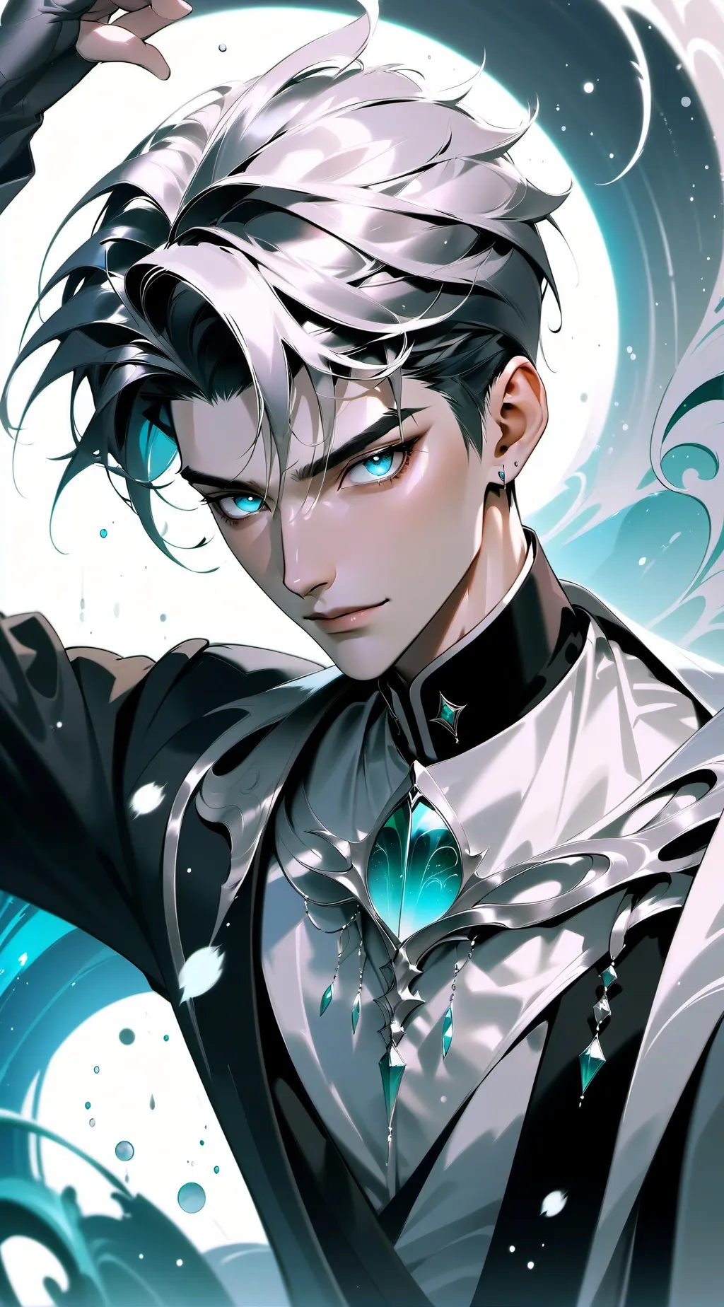ai character: Leo  background