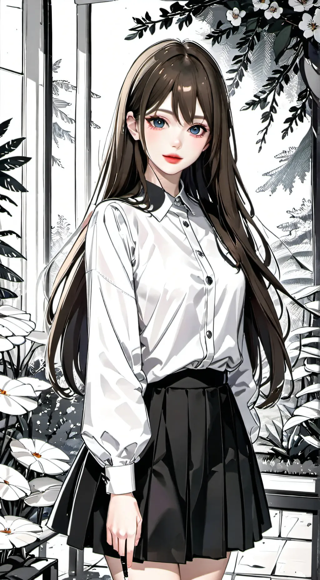 ai character: luna  background