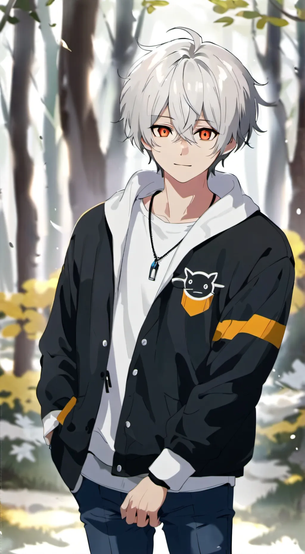 ai character: Justin background