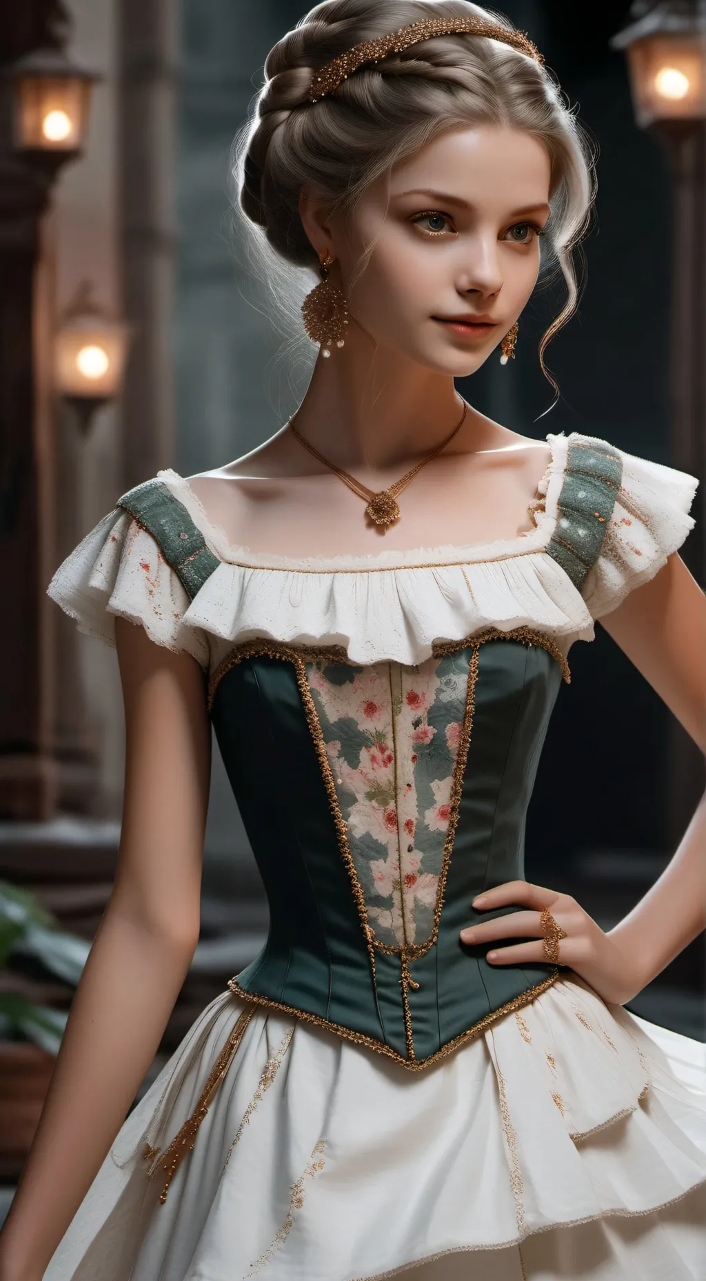 ai character: evie background