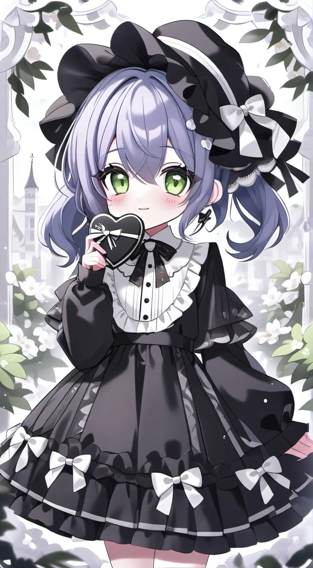 ai character: (Amanda Mimada)★ background