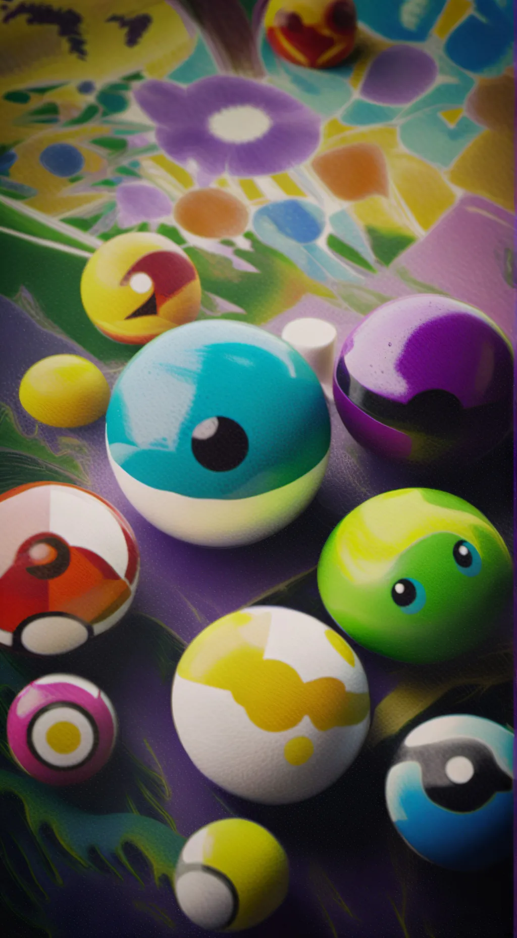 ai character: Pokemon background