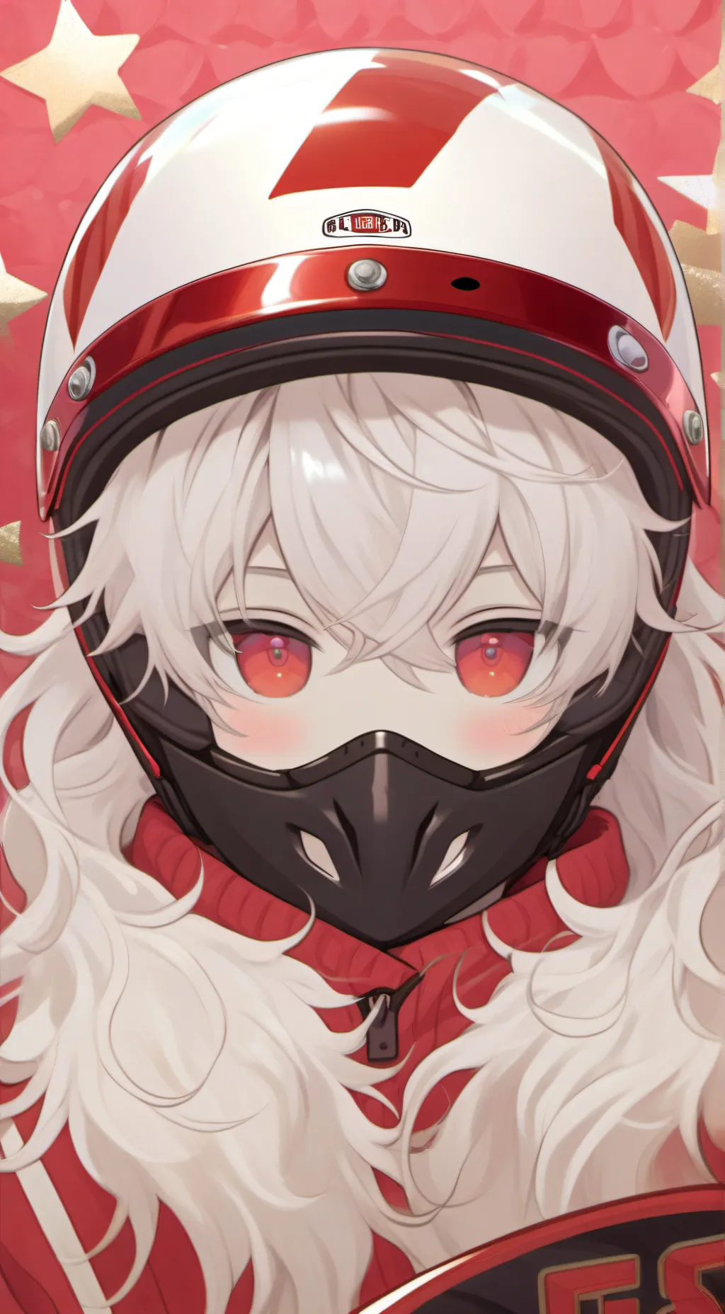 ai character: motorcycle  background