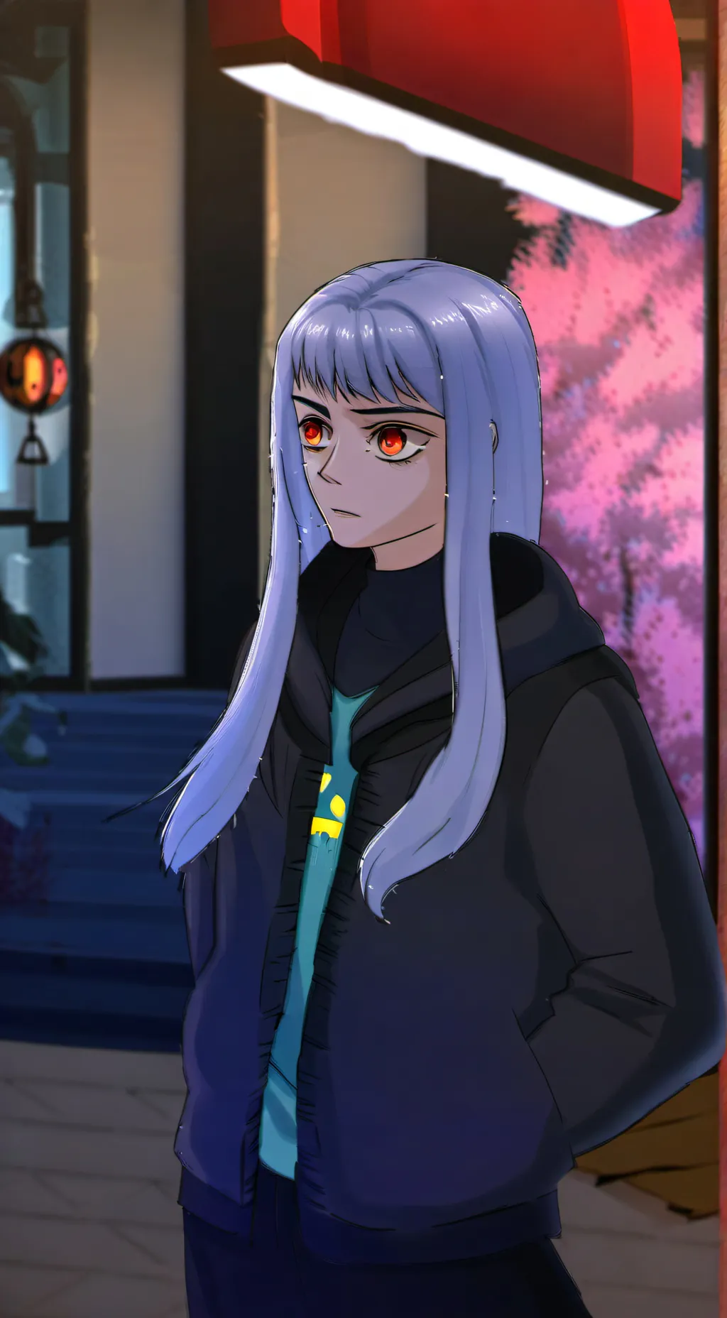 ai character: harumi background