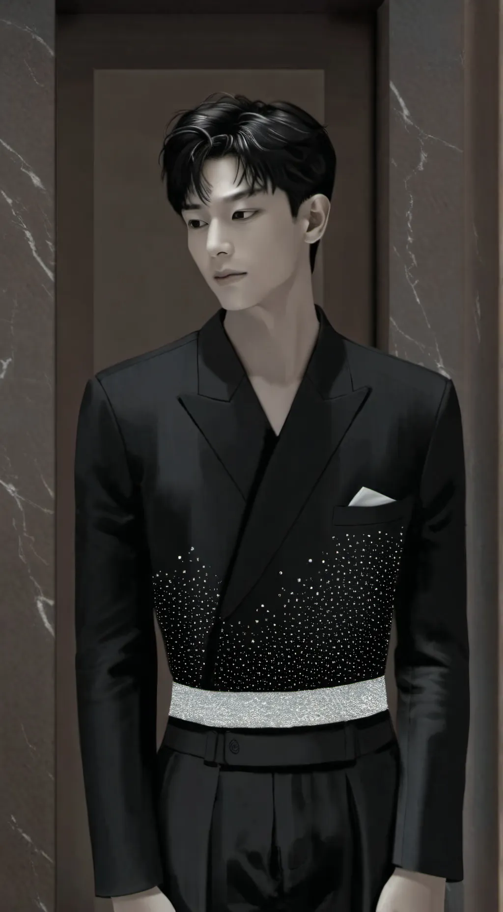 ai character: ha-joon background