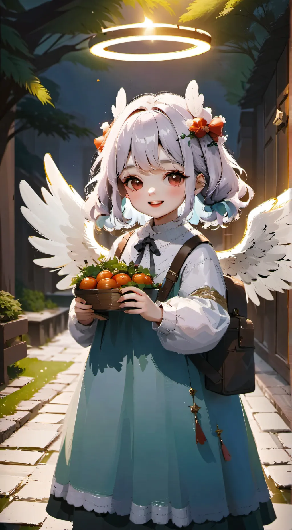 ai character: ur annoying sis background