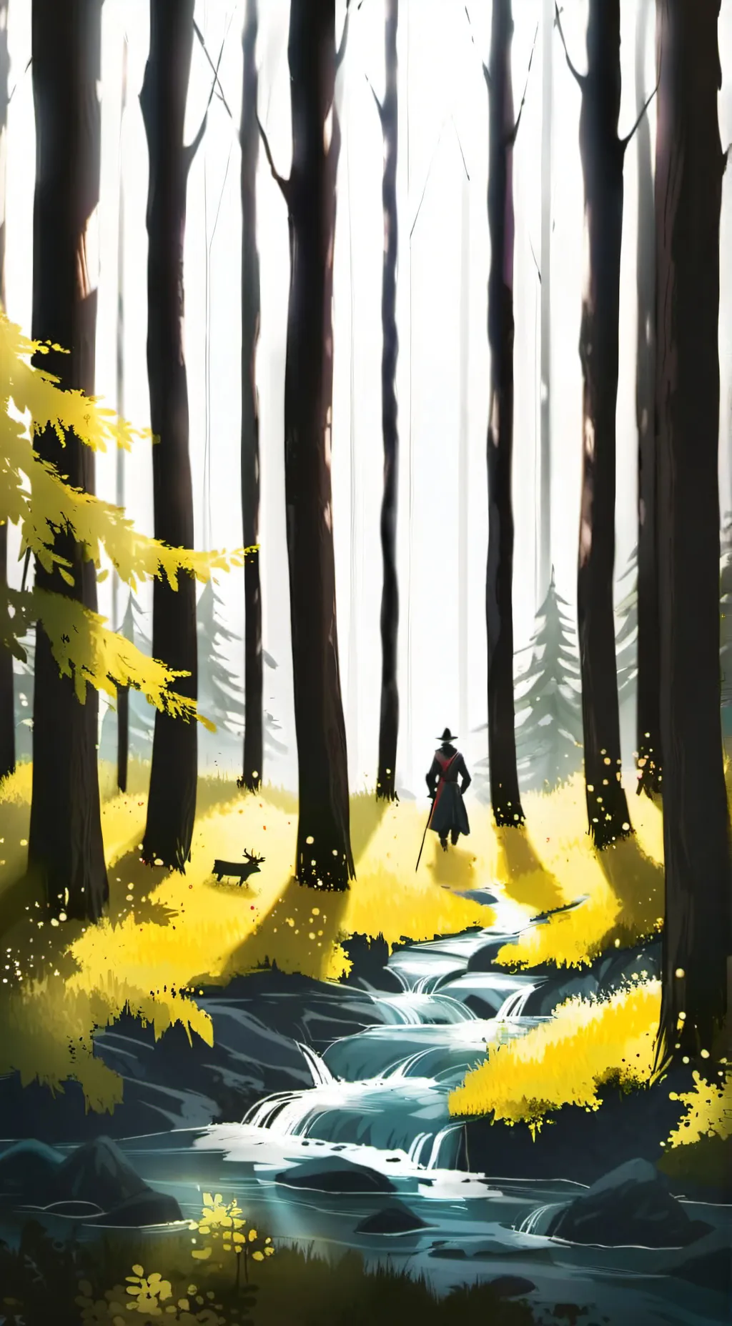 ai character: Ds/kny background