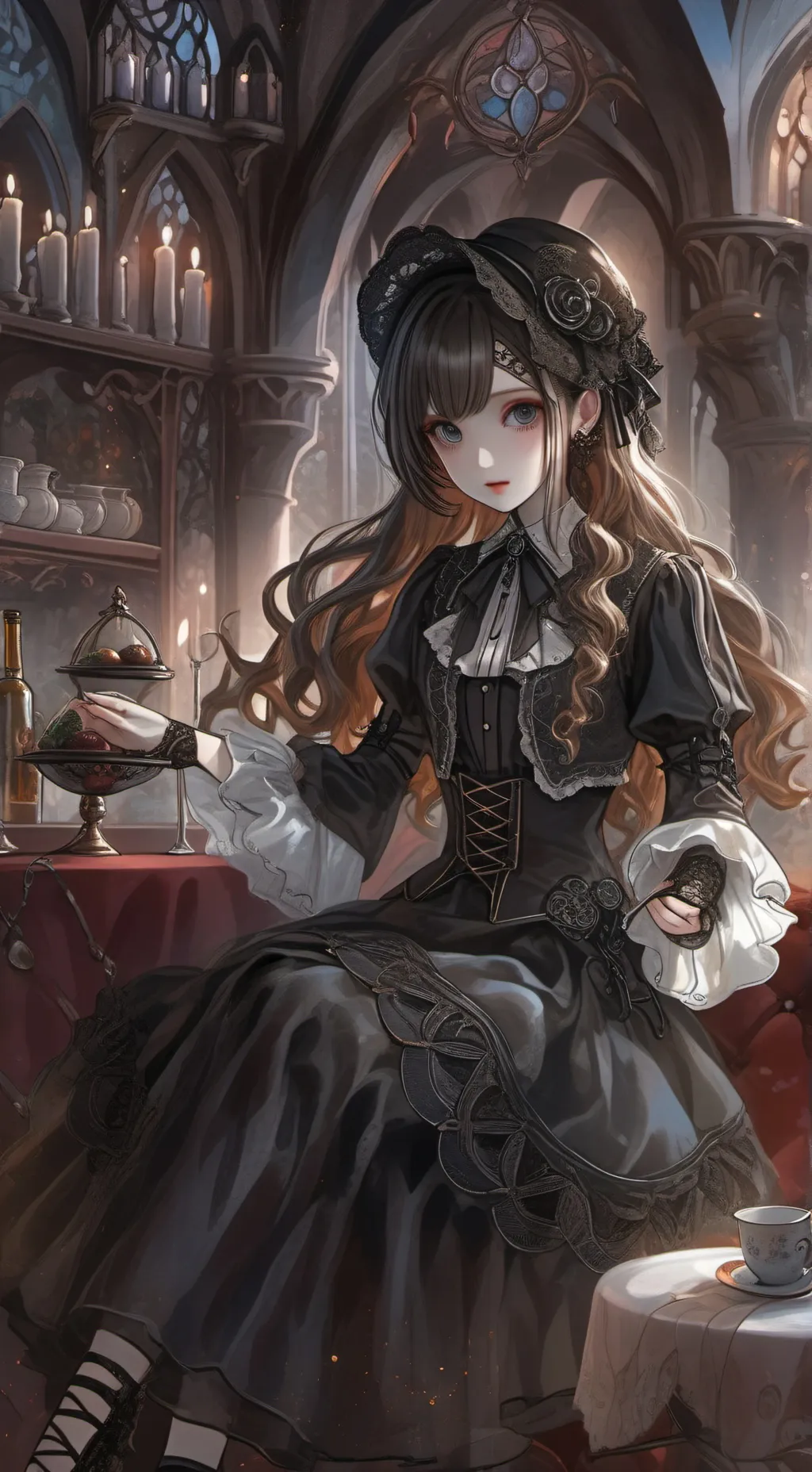 ai character: sprunki mustard  background