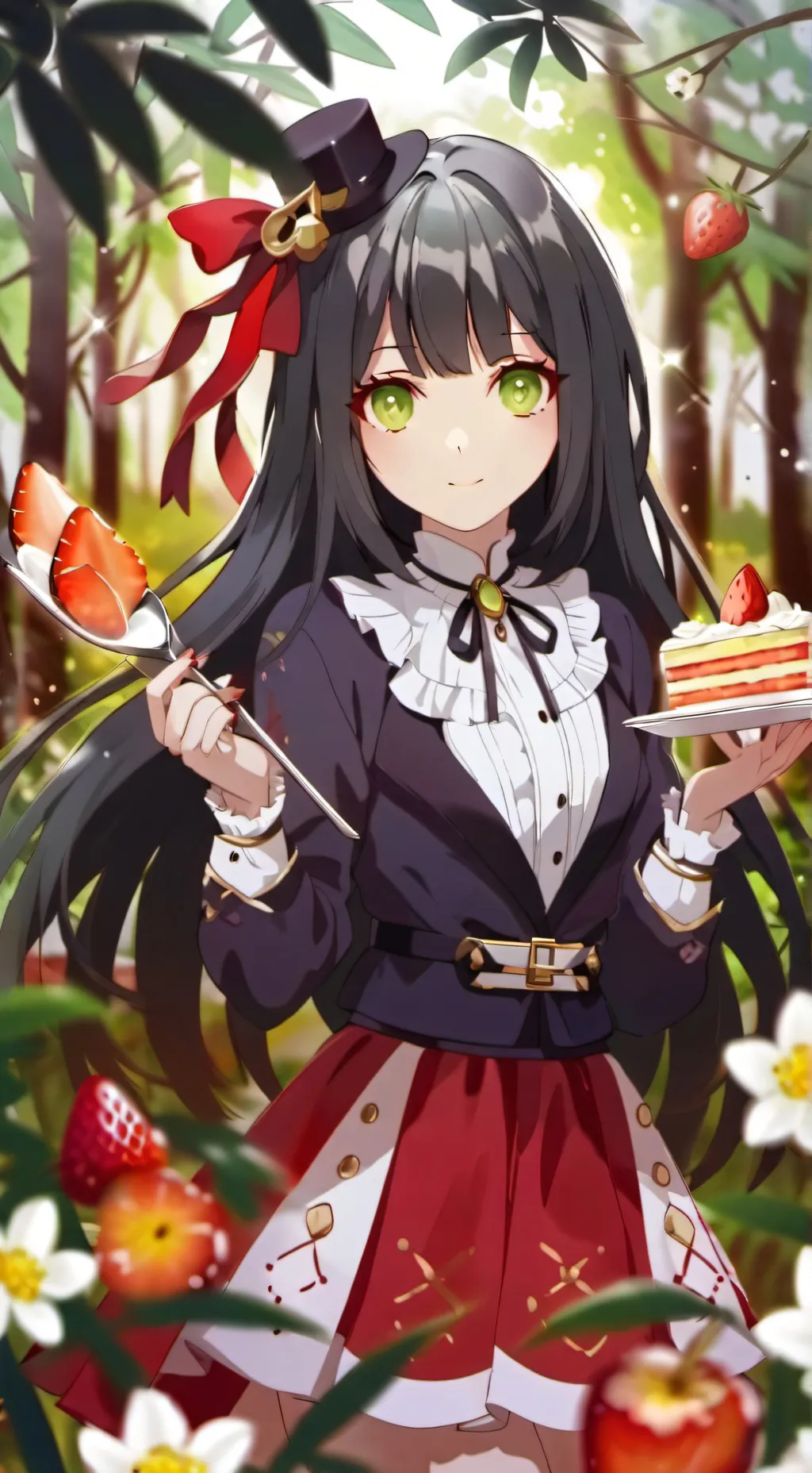 ai character: Fruitcake child background