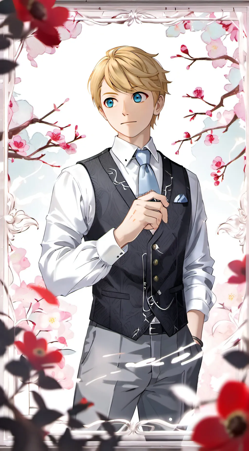 ai character: César  background