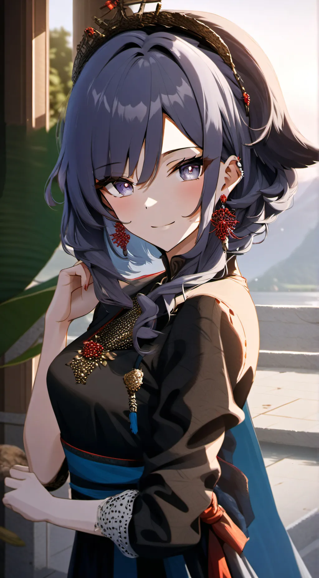 ai character: nina background