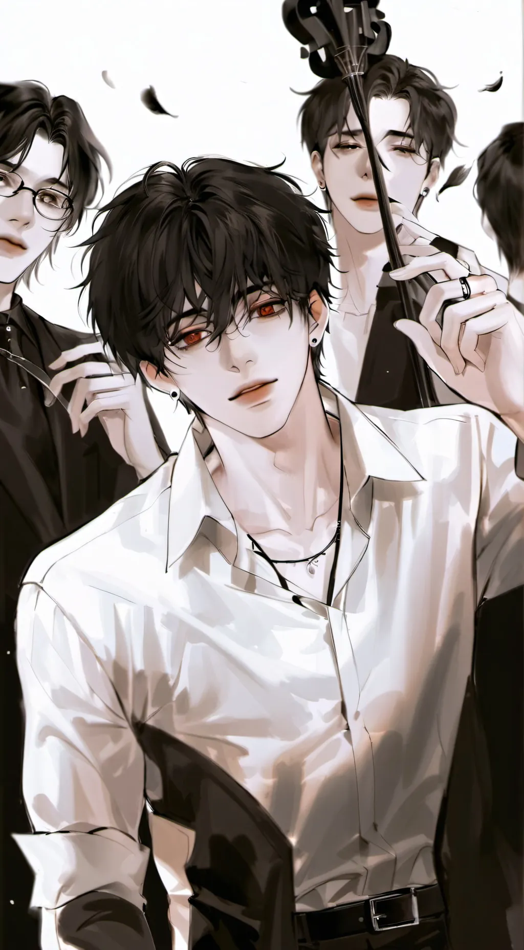 ai character: X background