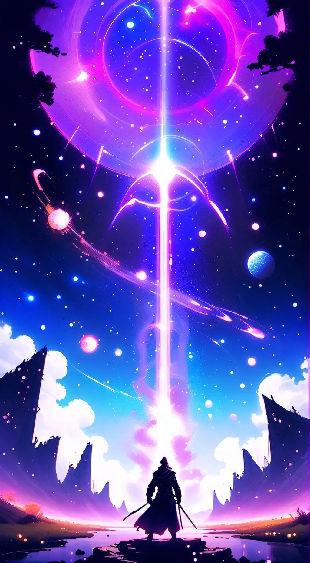 ai character: Arcane  background
