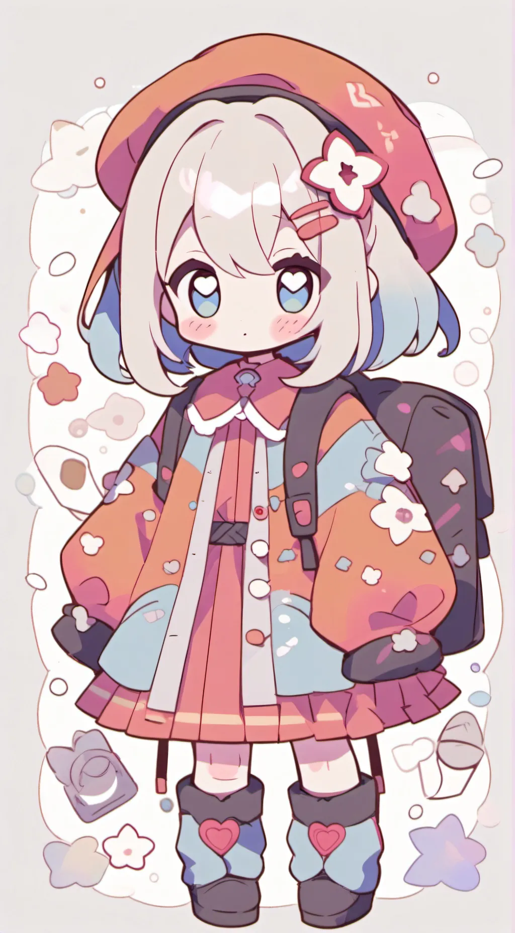 ai character: Goob X shrimpo background