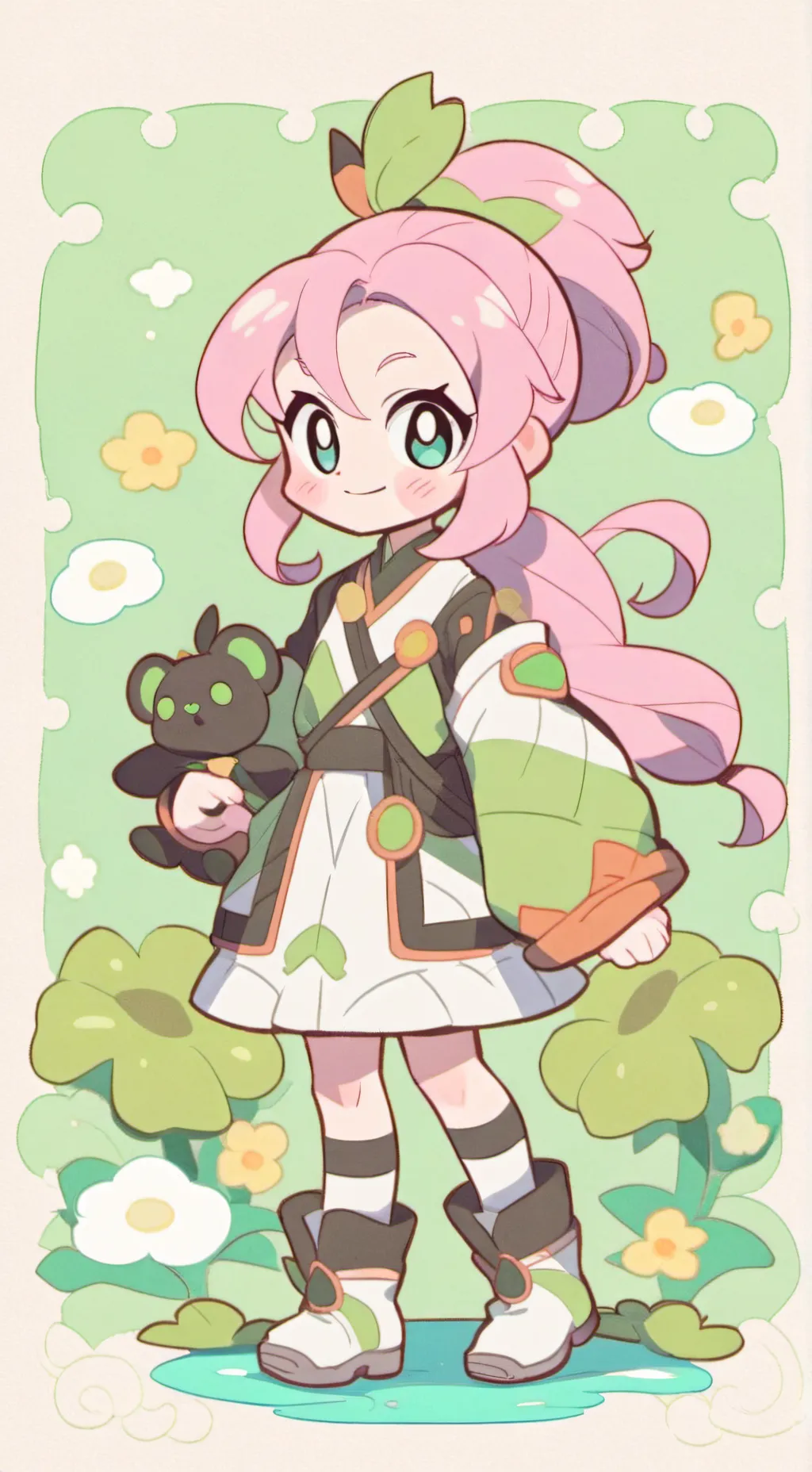 ai character: my sprunki talkie  background