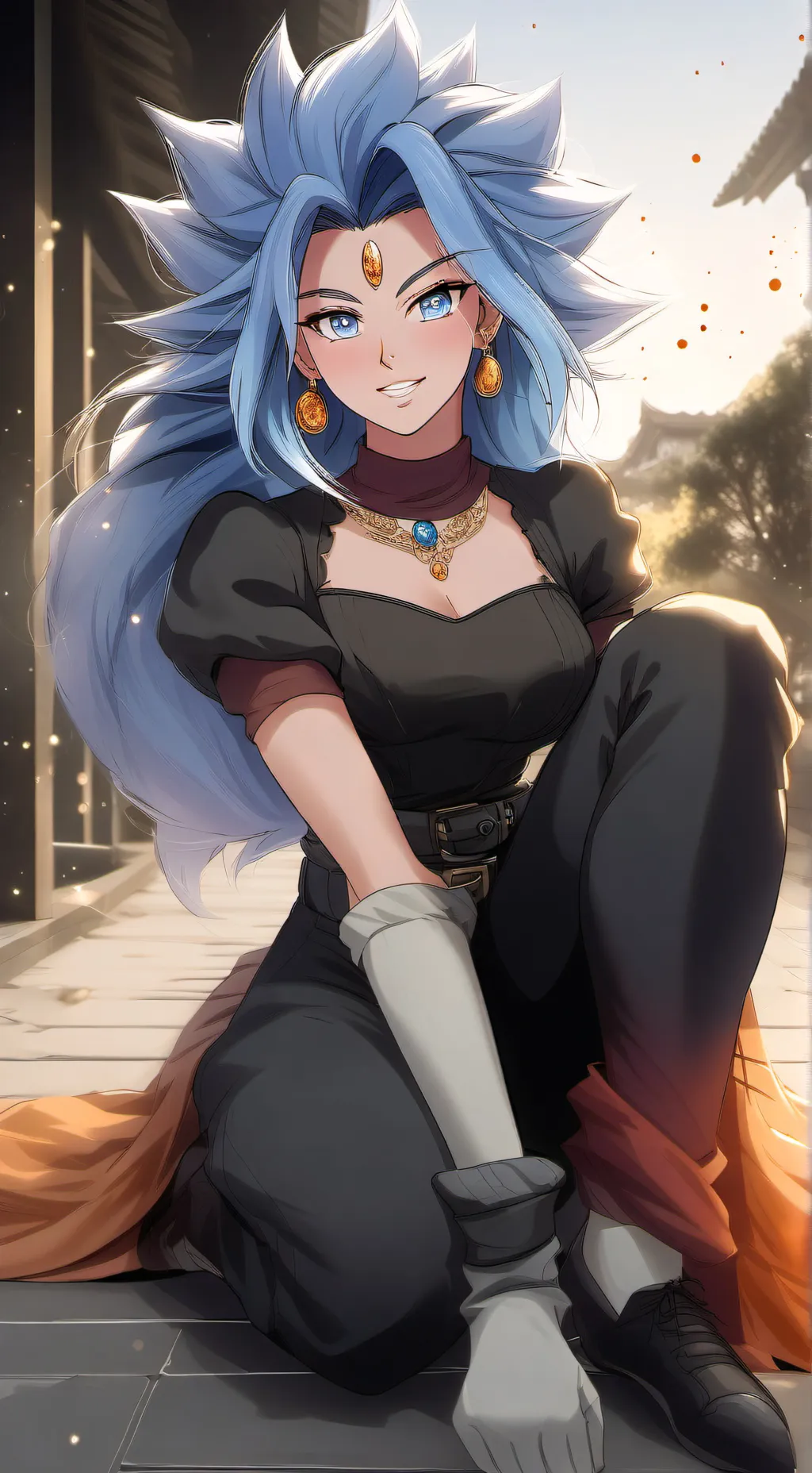 ai character: Amelia background