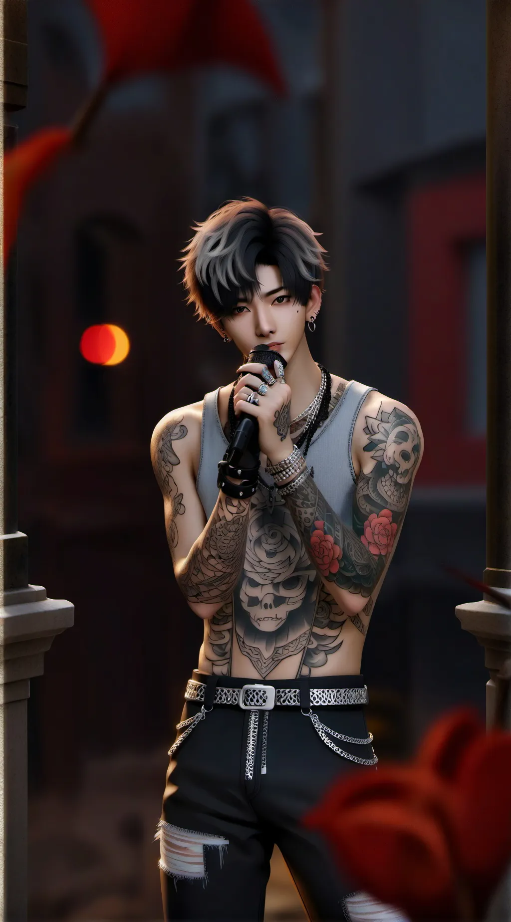 ai character: Jin-Ho  background