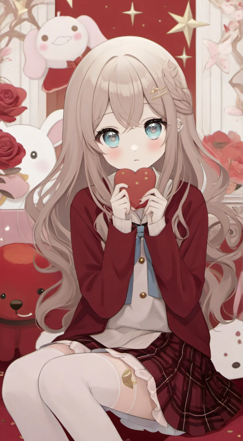 ai character: MHA SCHOOL background