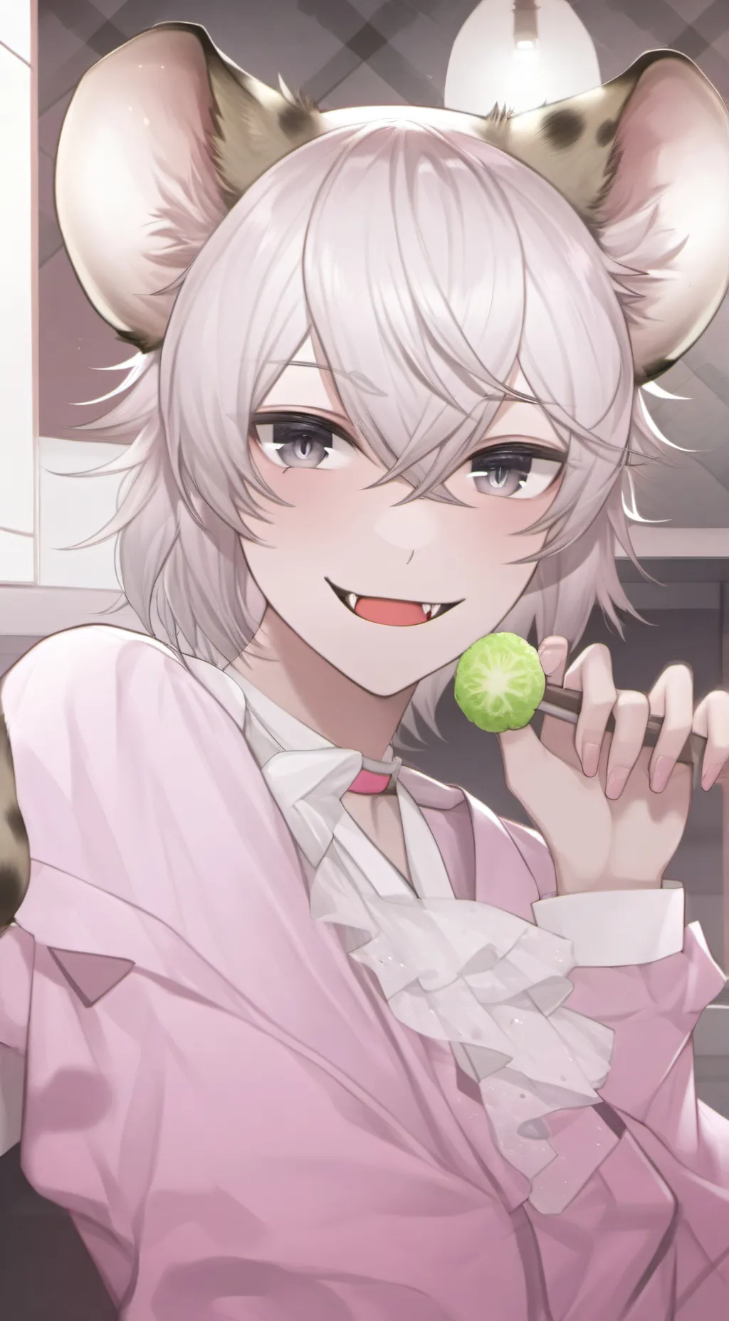 ai character: Hyena Spirit Scout background