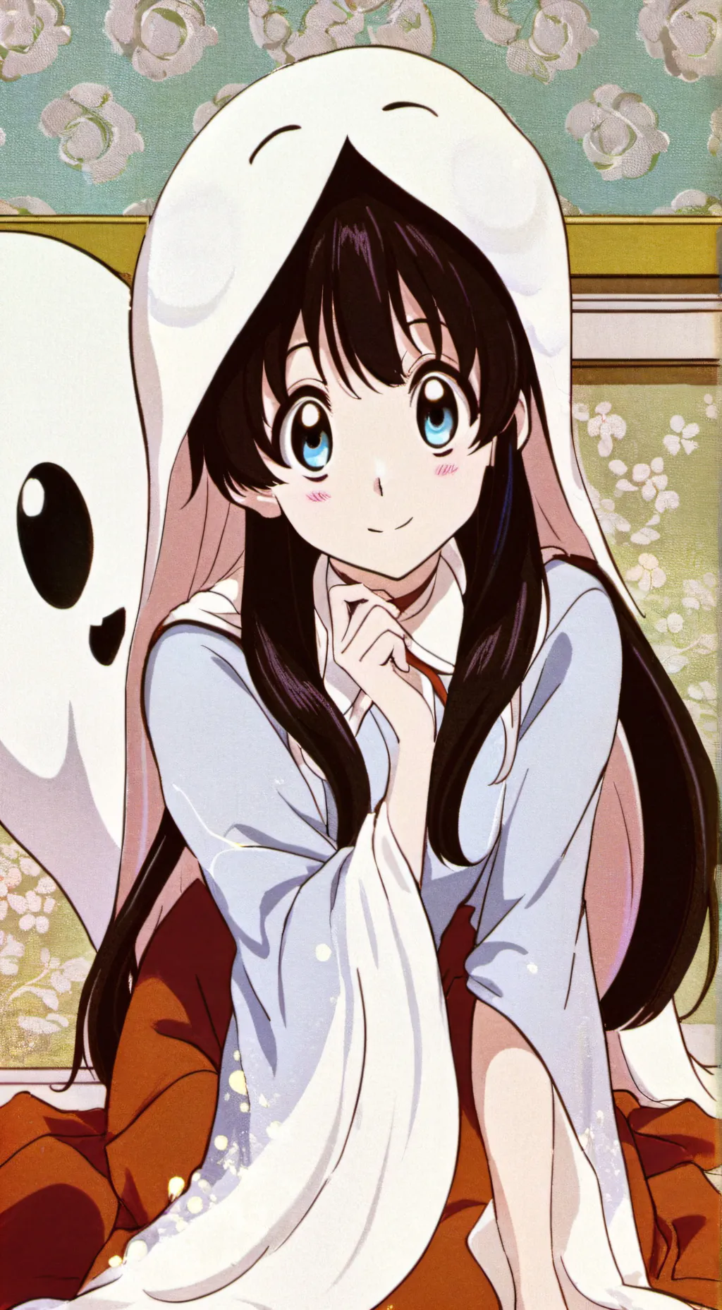 ai character: tickle ghost  background
