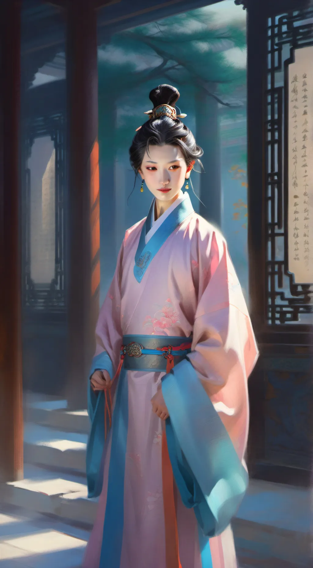 ai character: Chen Yìchín background
