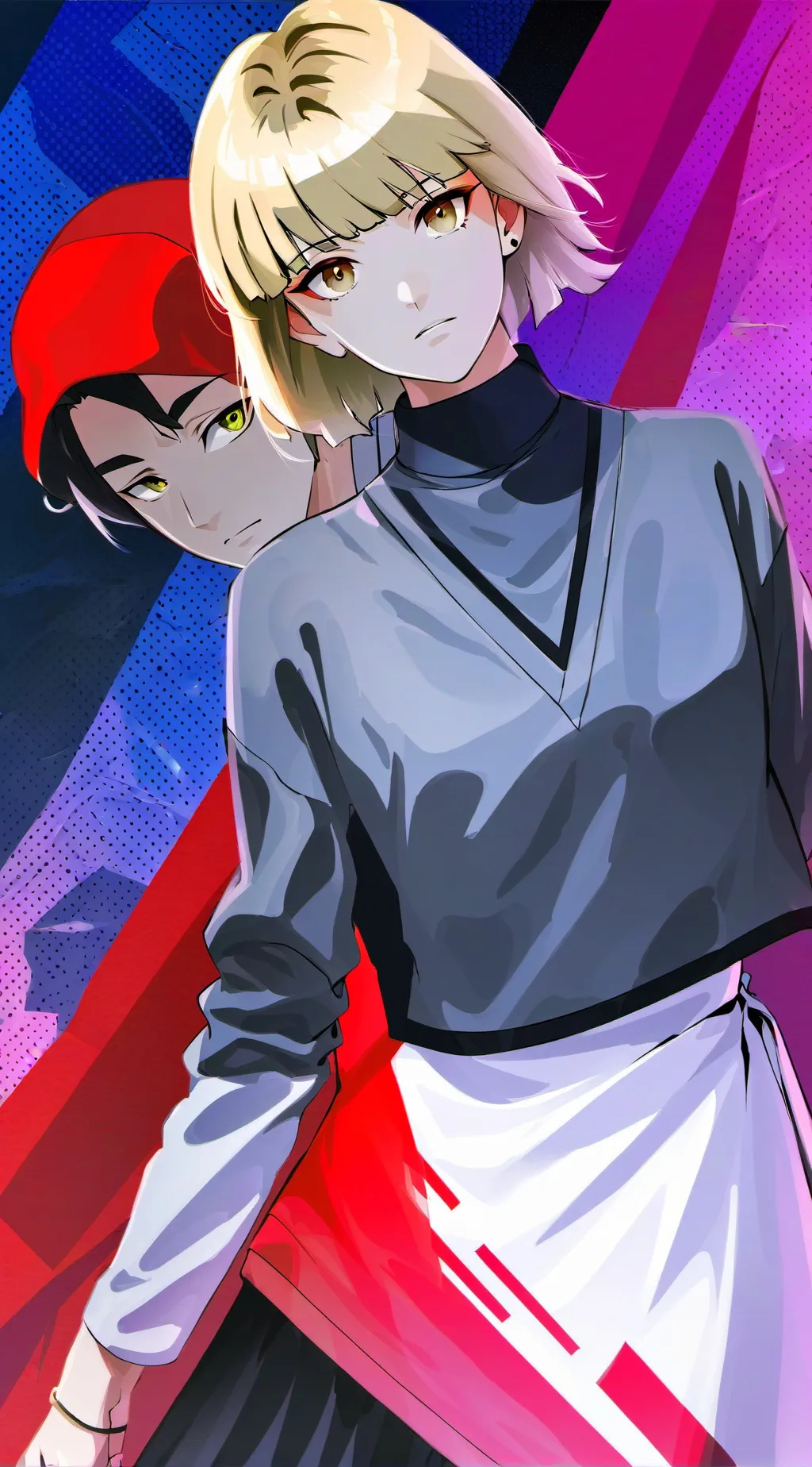 ai character: Skz x g-group background