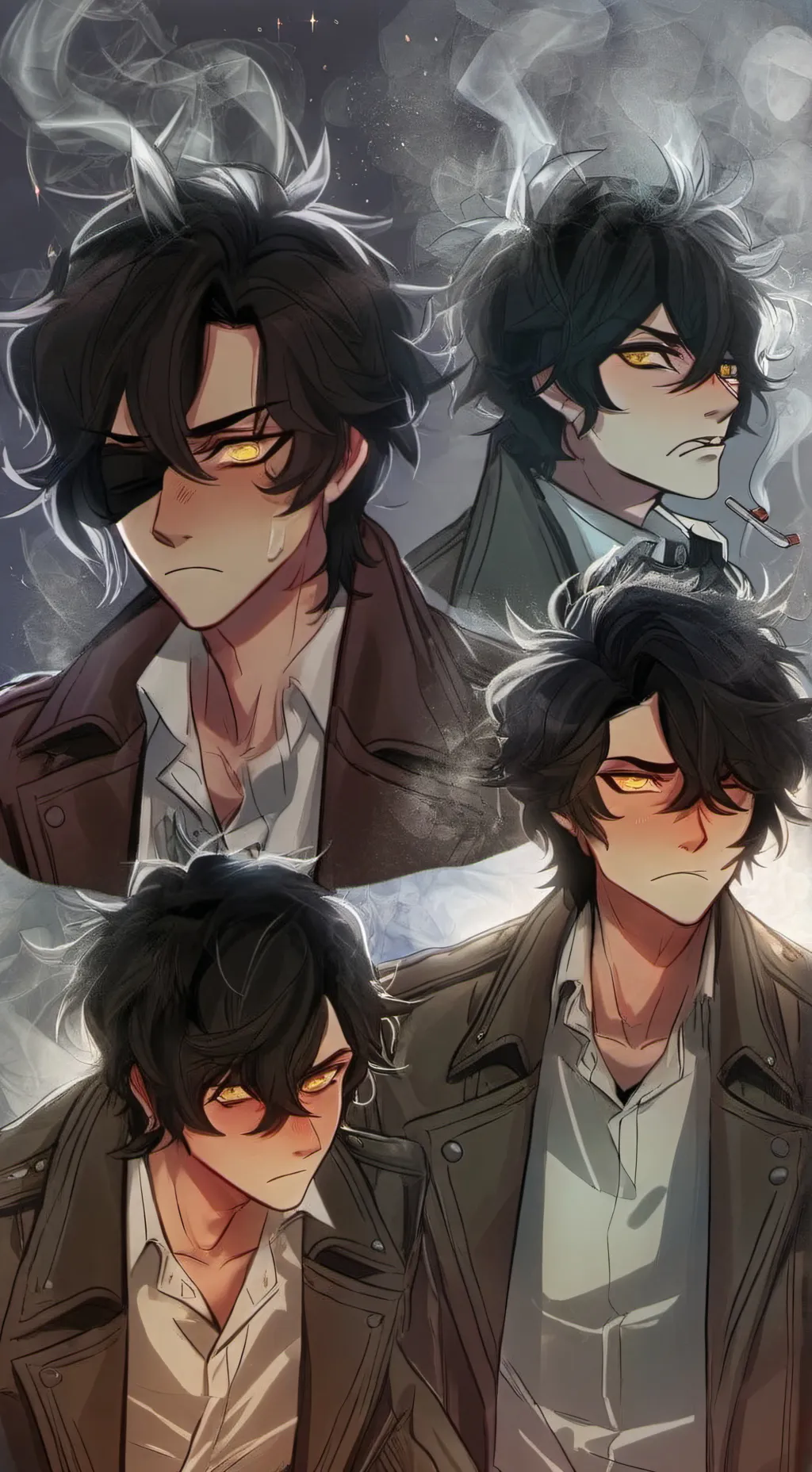 ai character: Stone Ramshakle!!! background