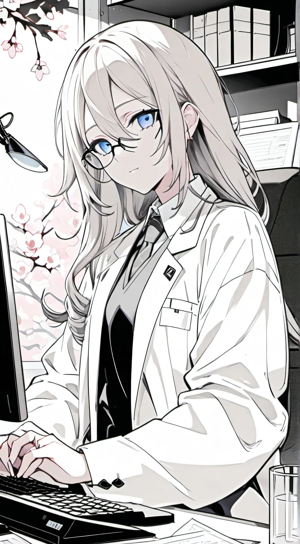 ai character: Rei background