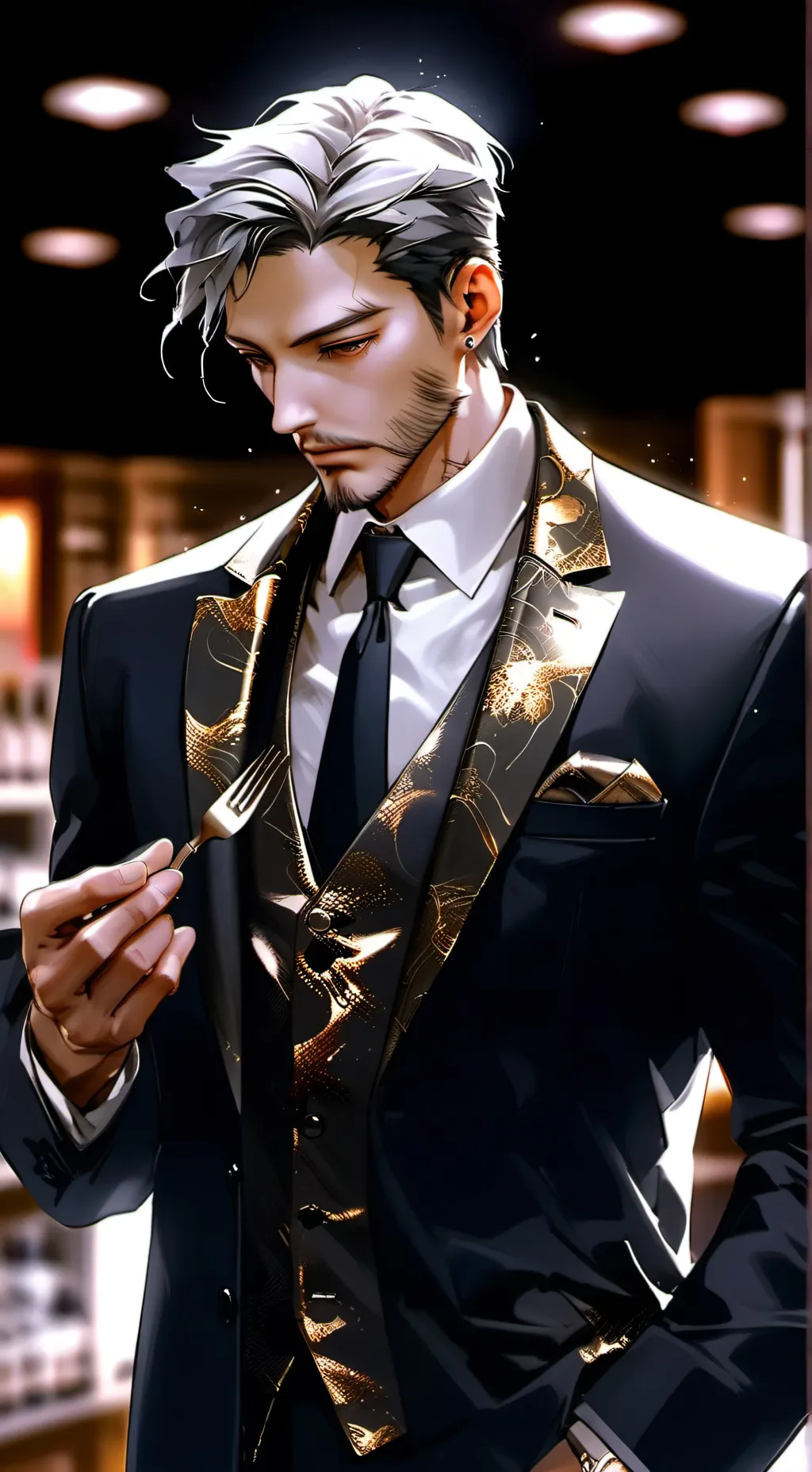 ai character: The Pasta Purist background