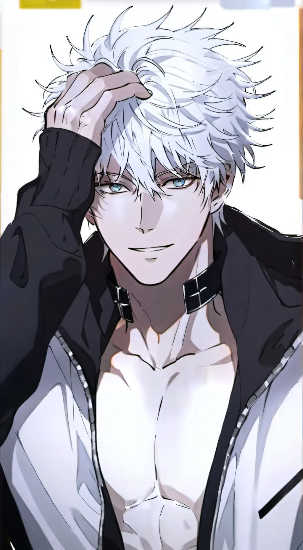 ai character: Micheal hallo background