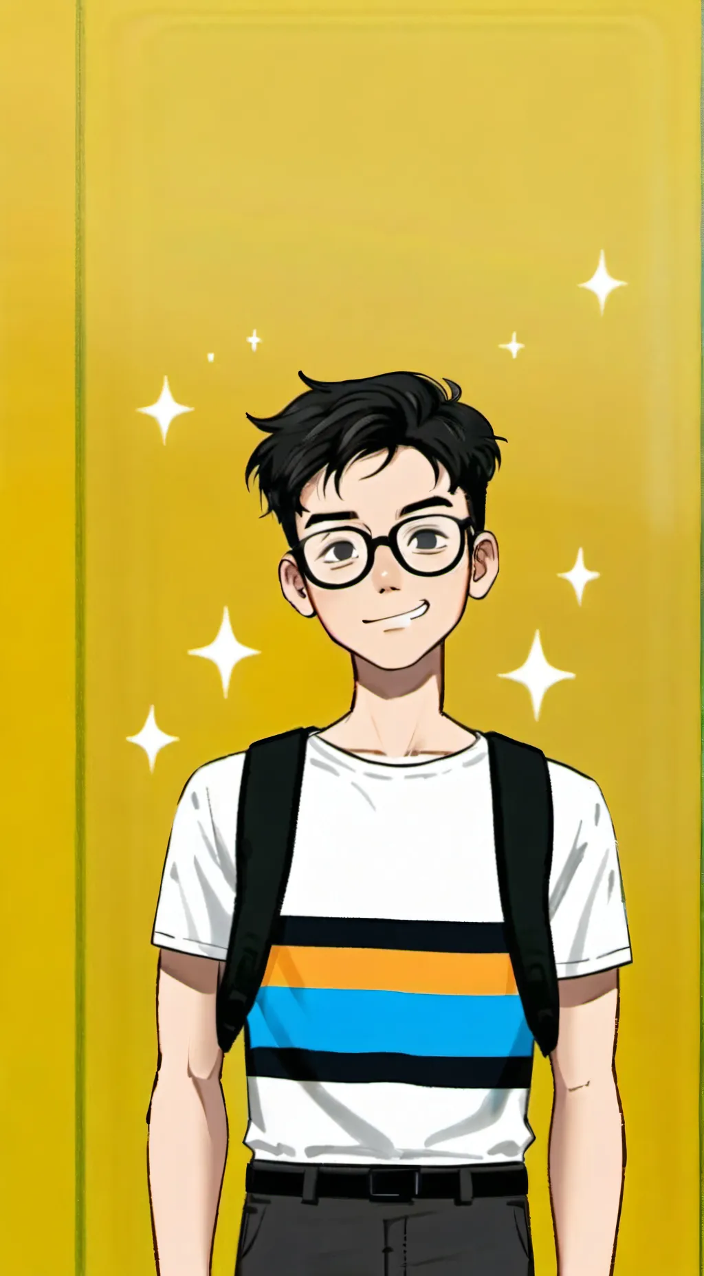 ai character: Maicol  background