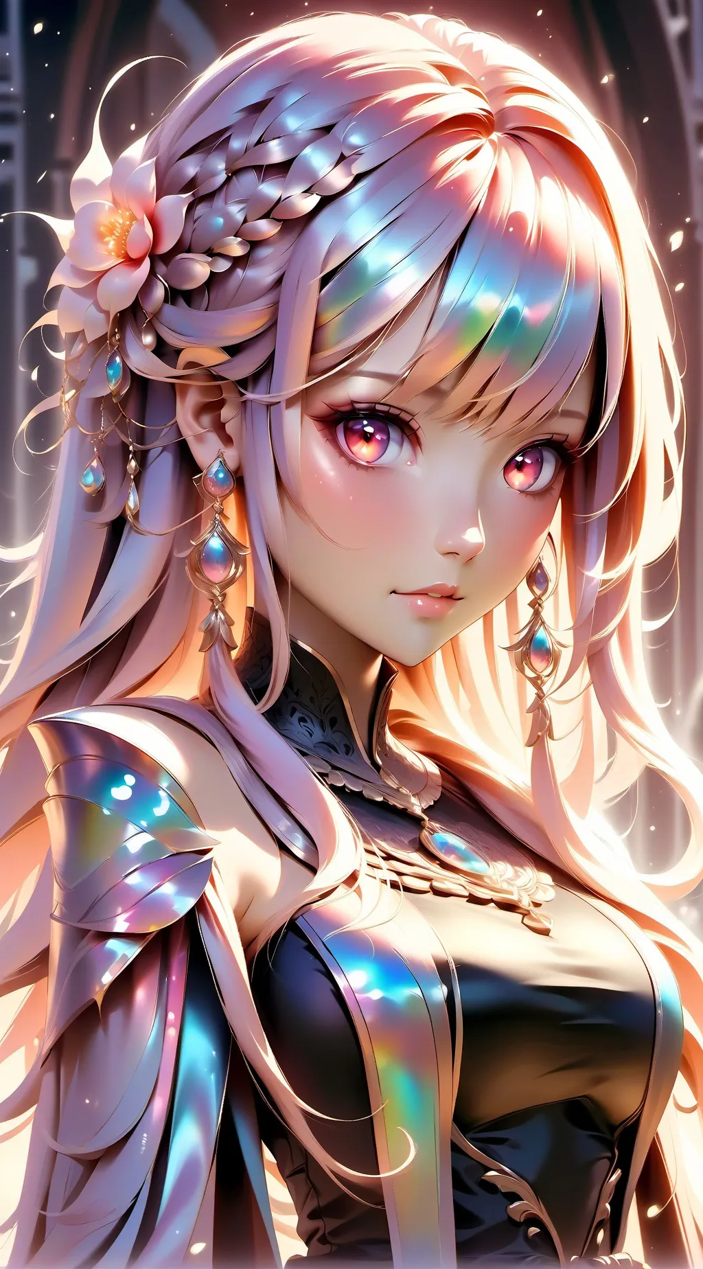 ai character: cat  background